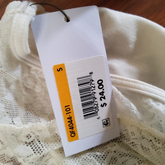 CALVIN KLEIN Bare Lace Unlined Halter Bralette Size S New - Picture 7 of 9